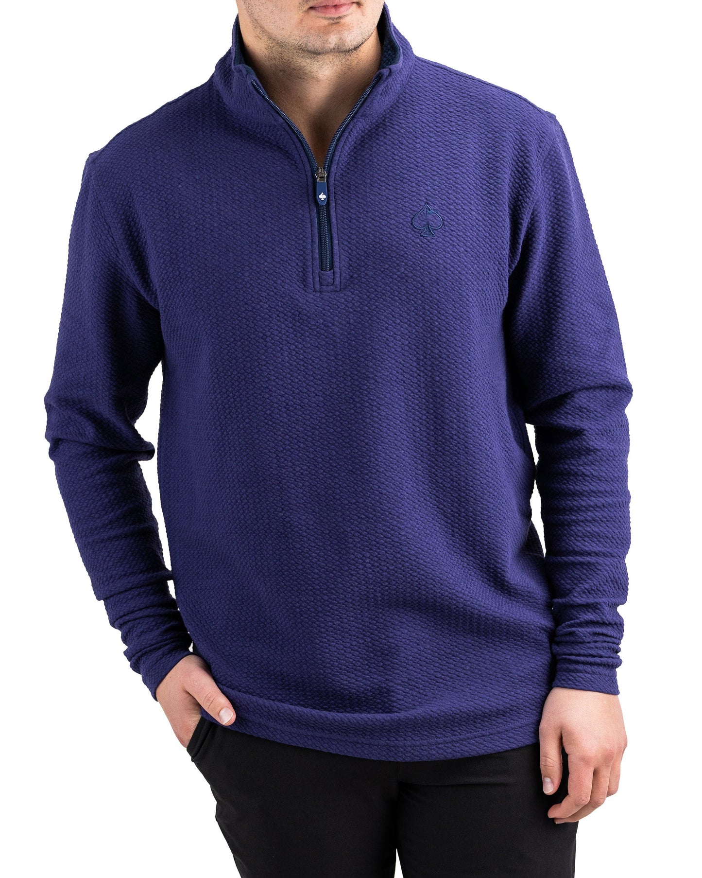 Player Preferred™ Waffle Knit Pullover - Navy