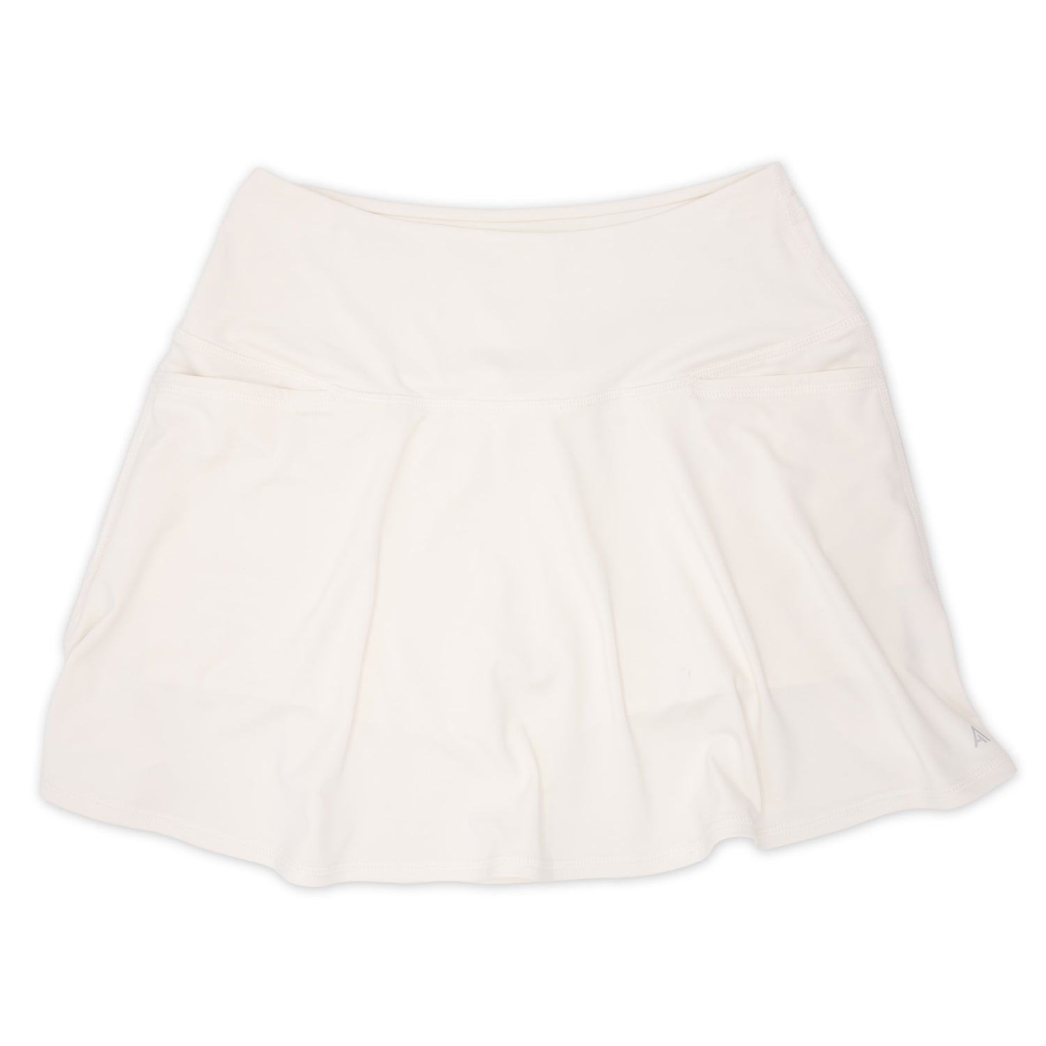 Cassie Solid Sunskort - White