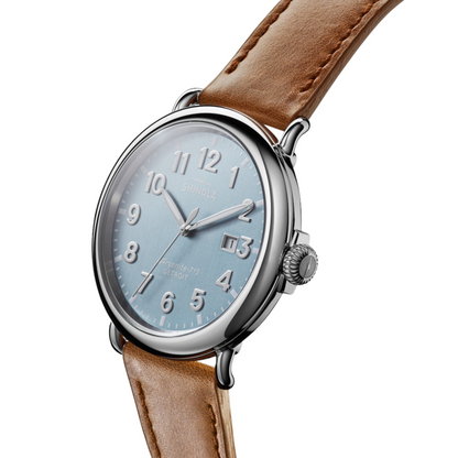 The Runwell 41 MM - Stone Blue