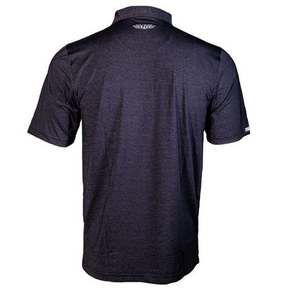 Ellsworth Stripe Polo-Black