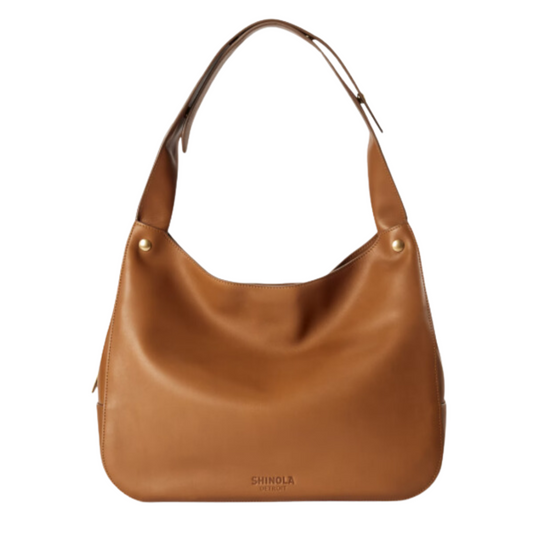 Shinola Women's Snap Shoulder Bag - Natural