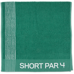 Tour Caddie Towel - Green / White
