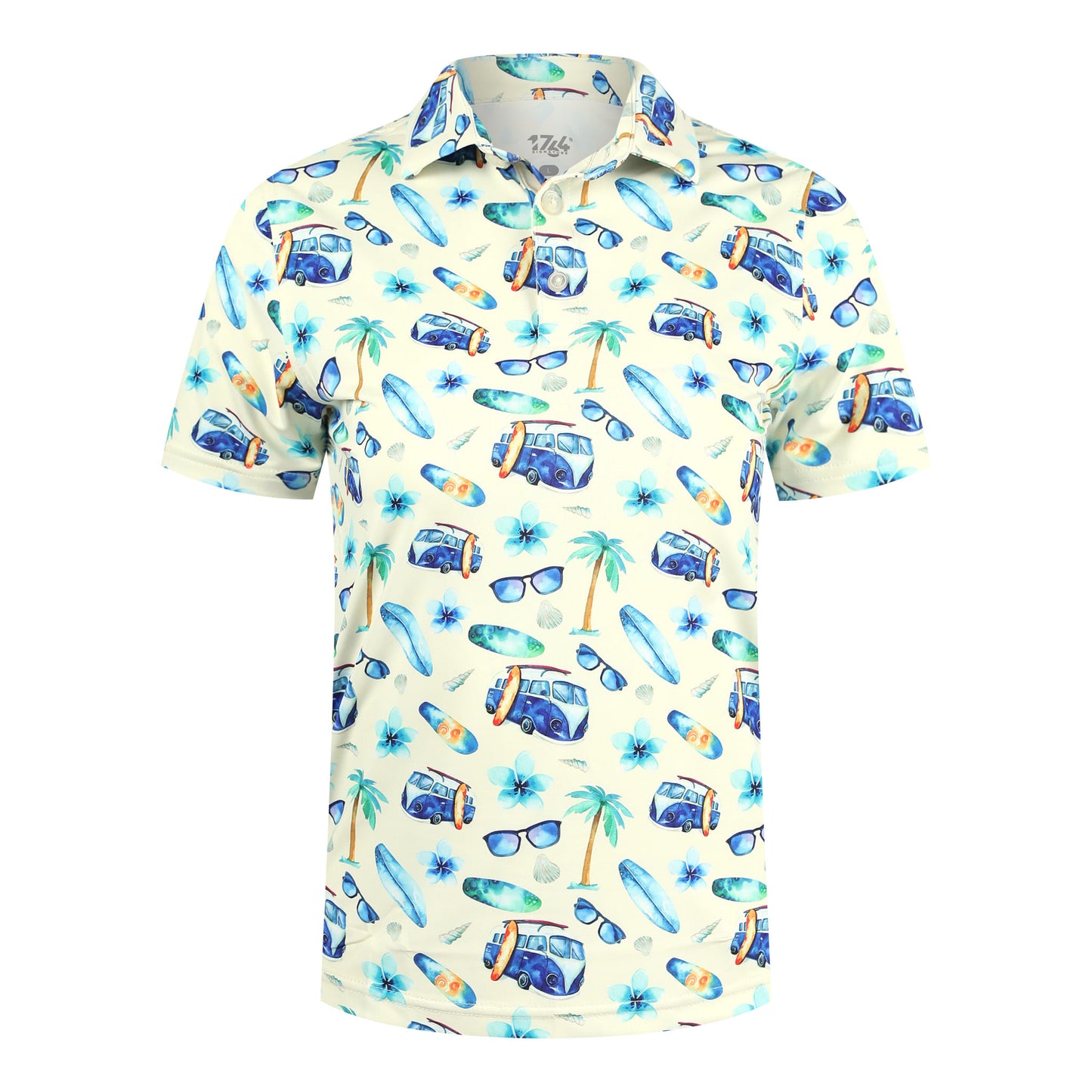 Clean Wave Junior Polo- Pale Yellow