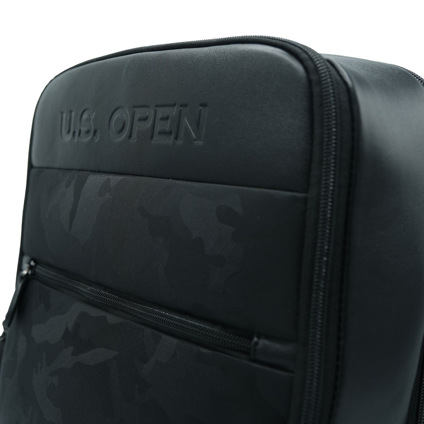 Limited Edition 124th U.S. Open Premium Leather Backpack - Black Camo