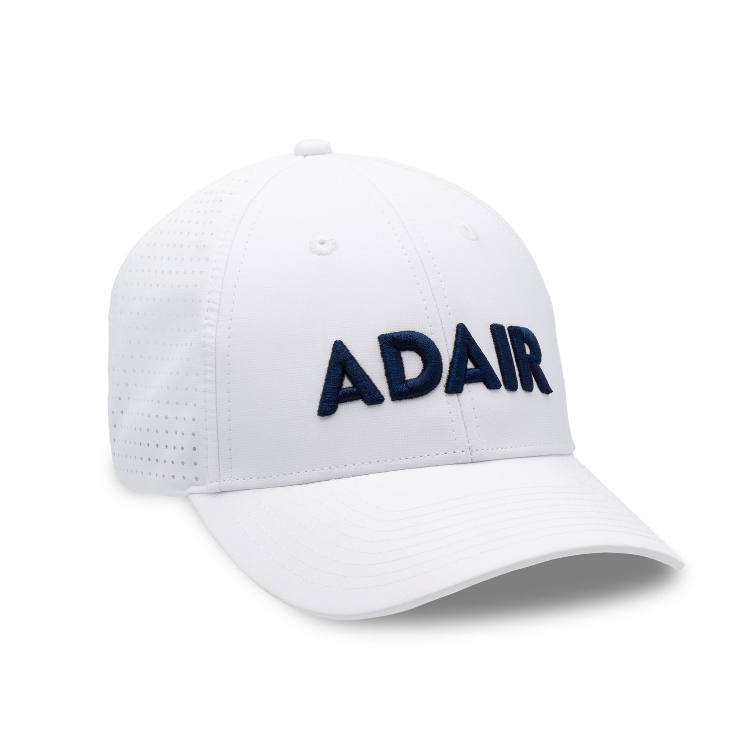 Ladies Performance Hat - White/Navy