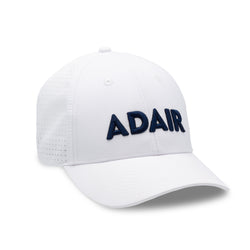 Adair Active Ladies Performance Hat - White/Navy