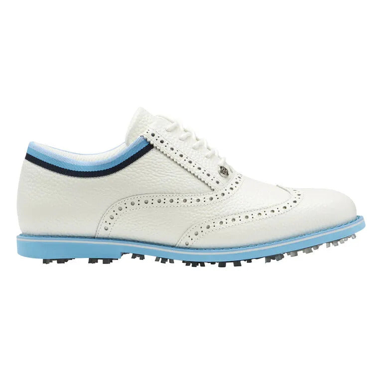 GFORE Ladies Grosgrain Brogue Gallivanter - Snow / Racer