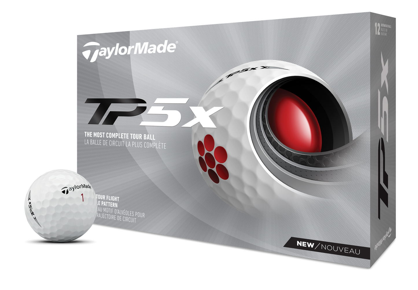 TaylorMade TP5X Golf Balls